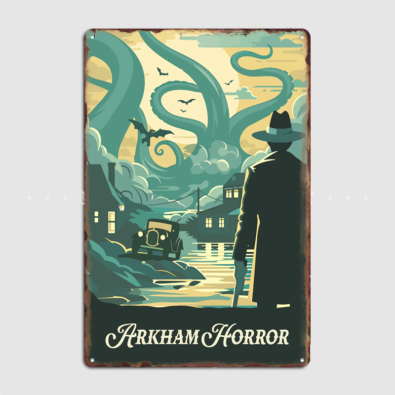 Plakat inspirowany grą planszo – Board Game Horror recenzja i cena